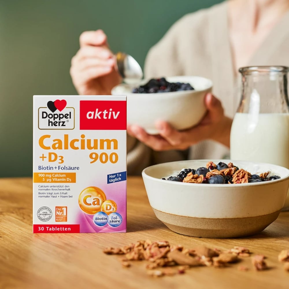 Doppelherz aktiv Calcium 900 + D3 80 St Tabletten