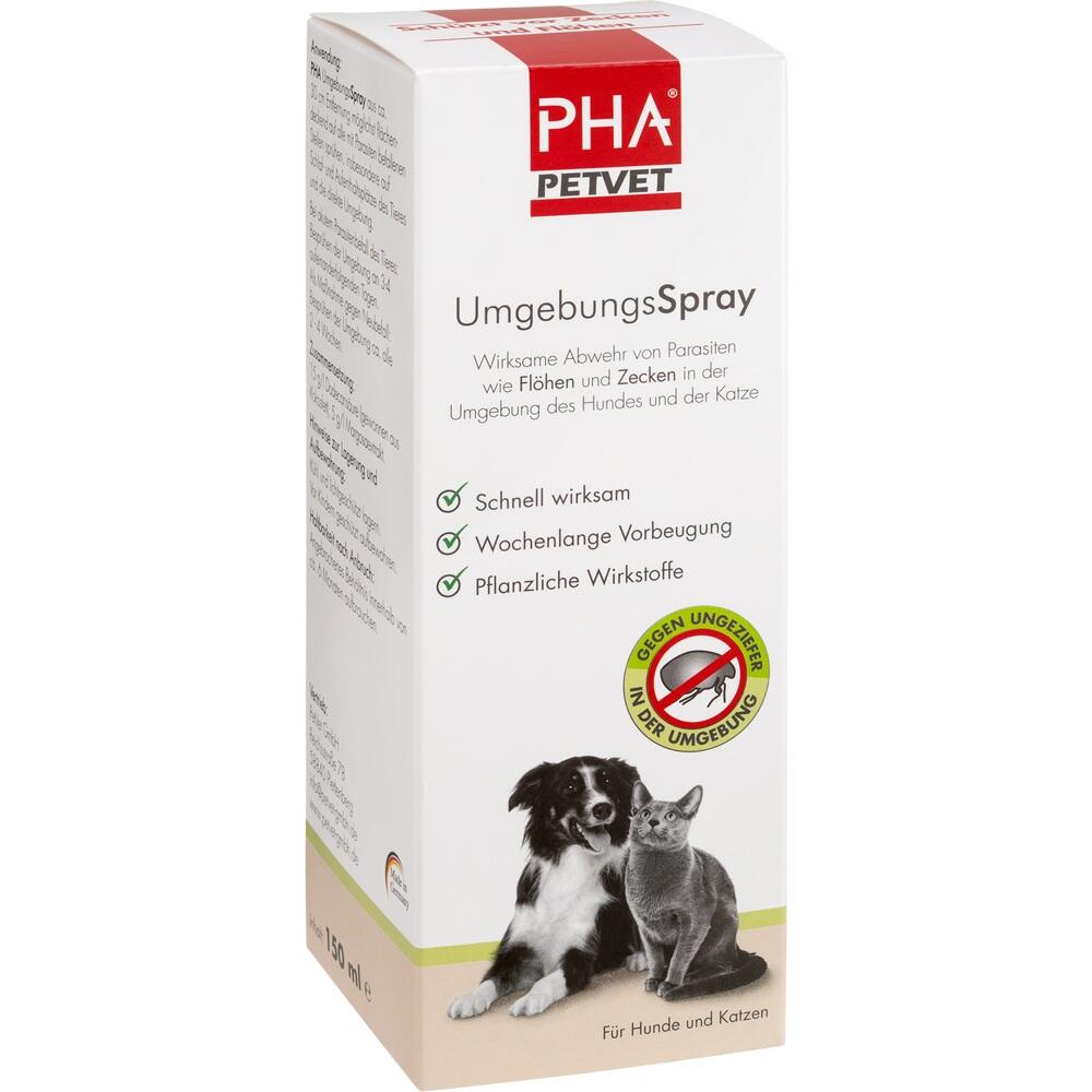 PHA UmgebungsSpray für Hunde und Katzen 150 ml Spray