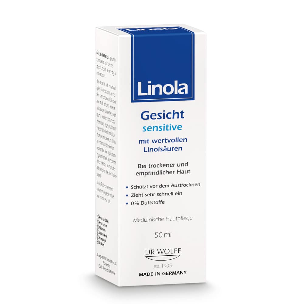 Linola Gesicht sensitive - Gesichtscreme 50 ml Creme