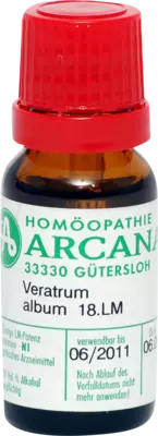 VERATRUM ALBUM LM 18 Dilution 10 ml Dilution