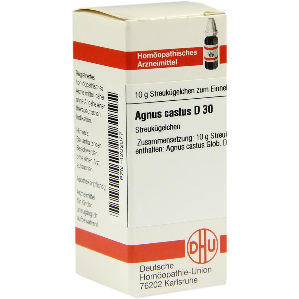 AGNUS CASTUS D 30 Globuli 10 g Globuli