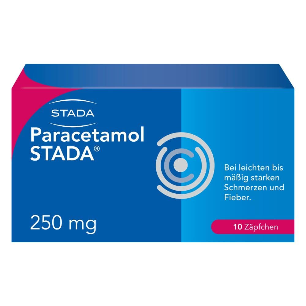 Paracetamol STADA 250 mg 10 St Suppositorien