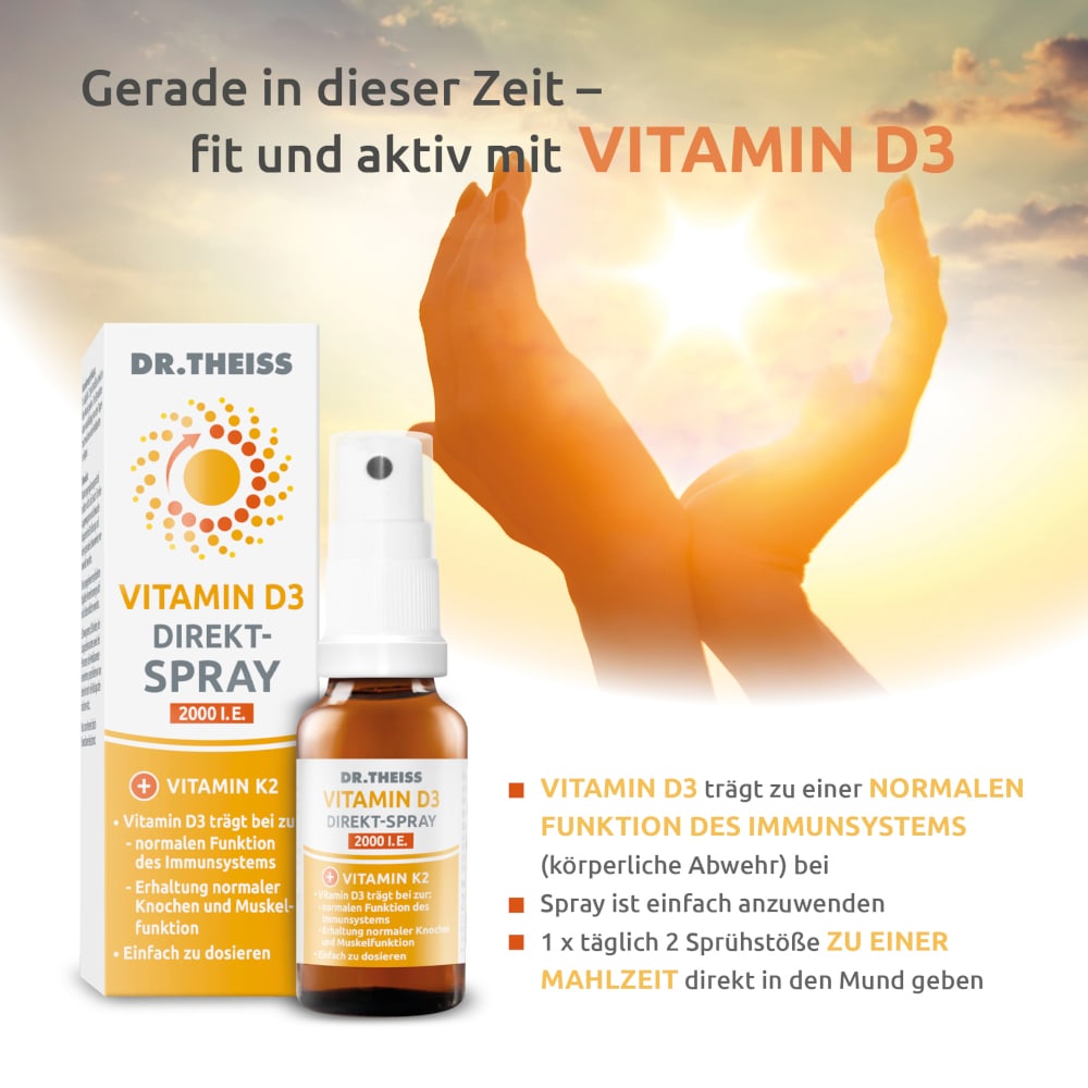 DR. THEISS VITAMIN D3 DIREKT-SPRAY 20 ml Spray