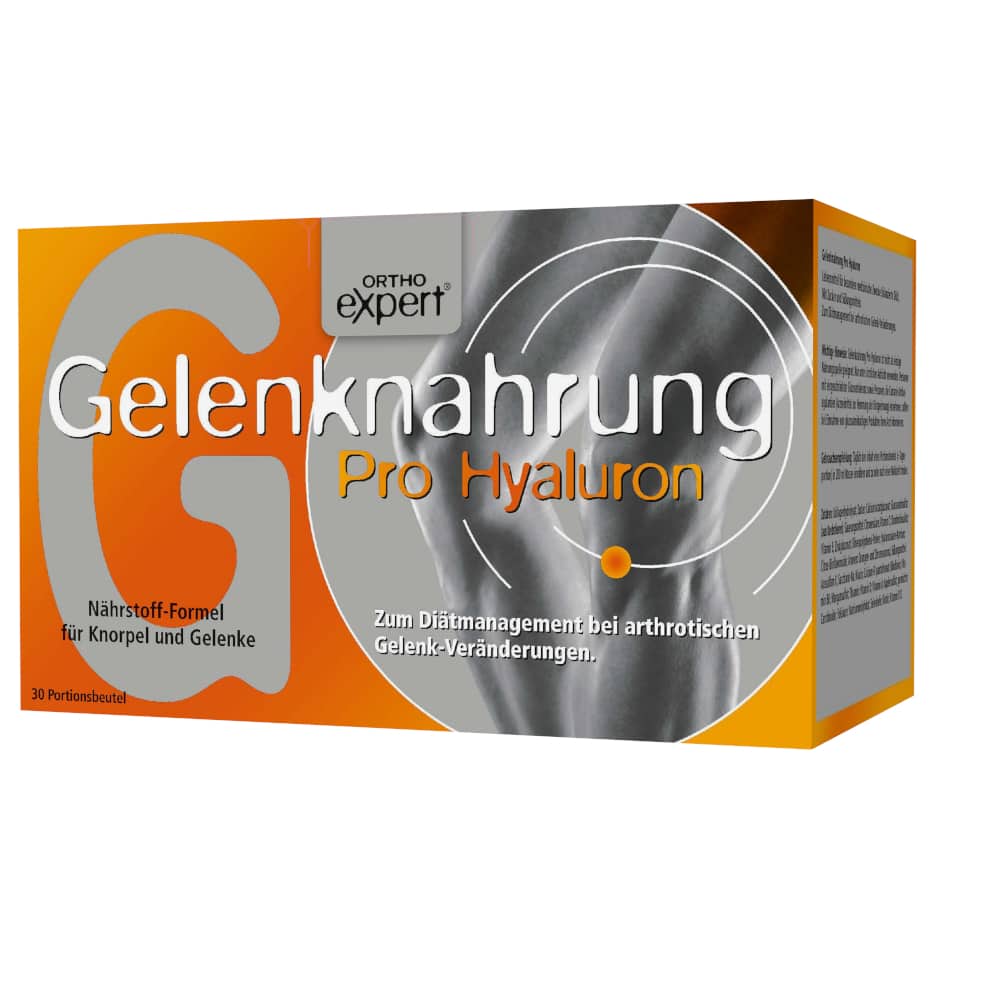 GELENKNAHRUNG Pro Hyaluron Orthoexpert Pulver 30X12.3 g Pulver