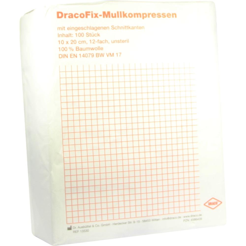 DRACOFIX OP-Kompressen 10x20 cm unsteril 12fach 100 St Kompressen