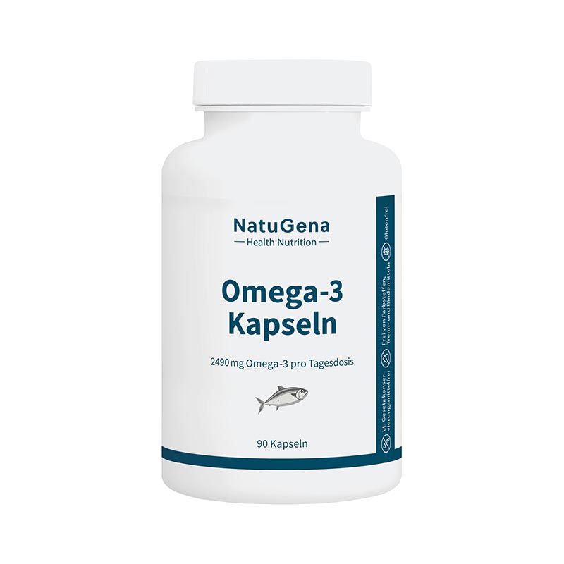 NatuGena Omega-3 Vegane Kapseln 90 St Weichkapseln