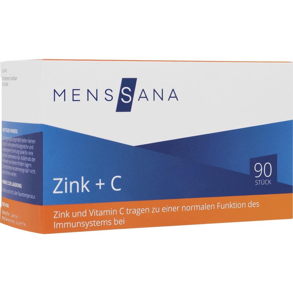 ZINK+C Menssana  90 St Lutschtabletten