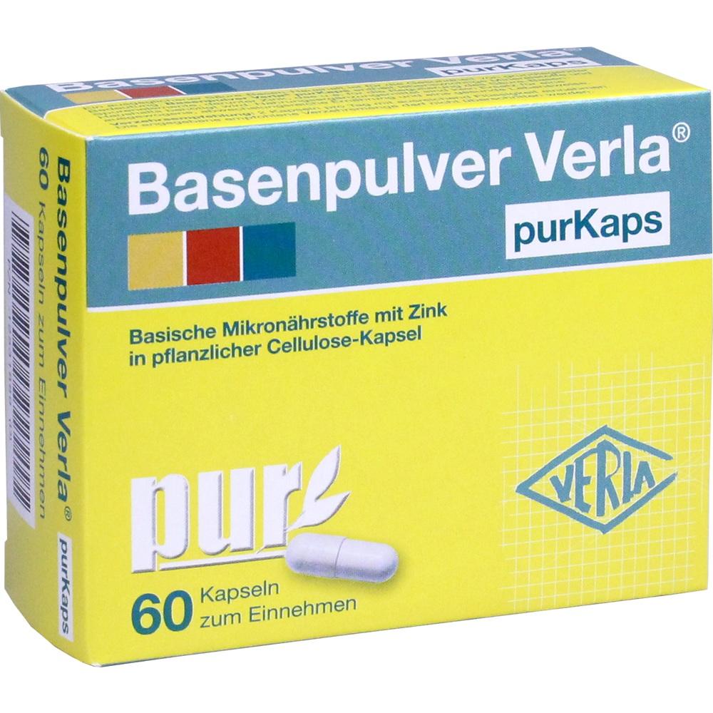 Basenpulver Verla purKaps 60 St Kapseln