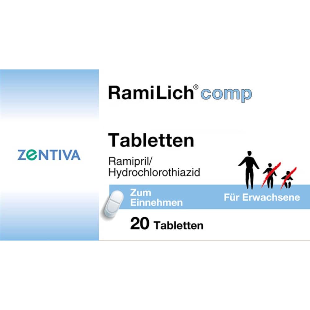 RamiLich comp. 5 mg/25 mg 100 St Tabletten
