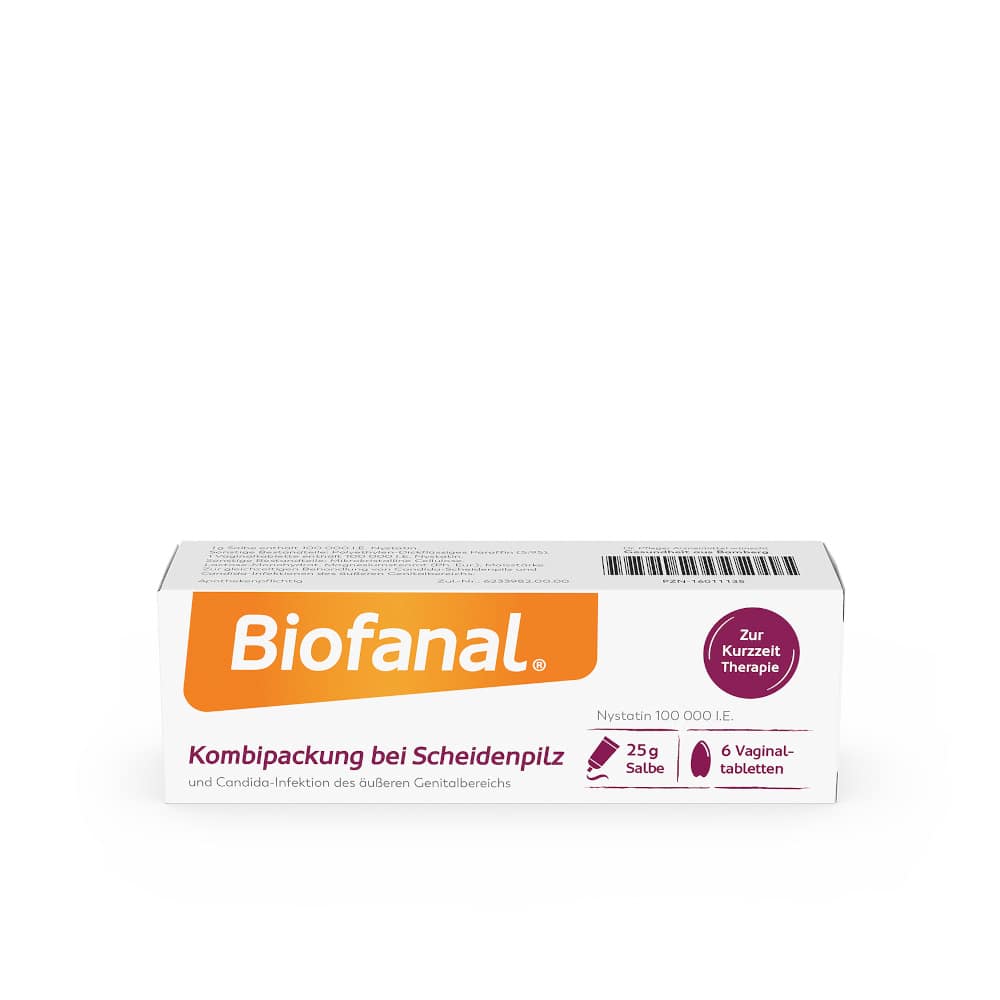 Biofanal Kombipackung bei Scheidenpilz 1 Packung Kombipackung