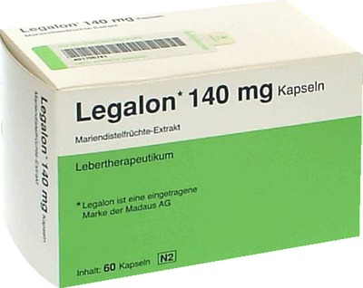 Legalon 140mg 60 St Hartkapseln