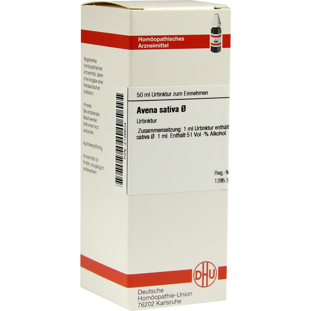AVENA SATIVA Urtinktur 50 ml Dilution