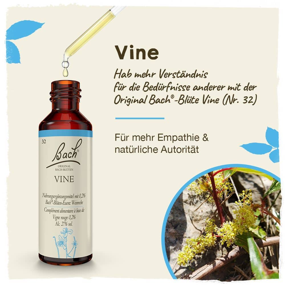 BACHBLÜTEN Original Vine Nr. 32 20 ml Tropfen