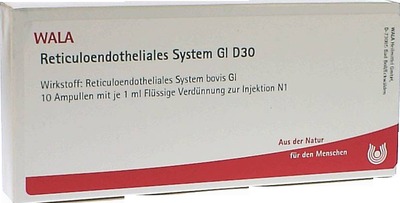 WALA Reticuloendotheliales System Gl D30 Ampullen 10X1 ml Ampullen