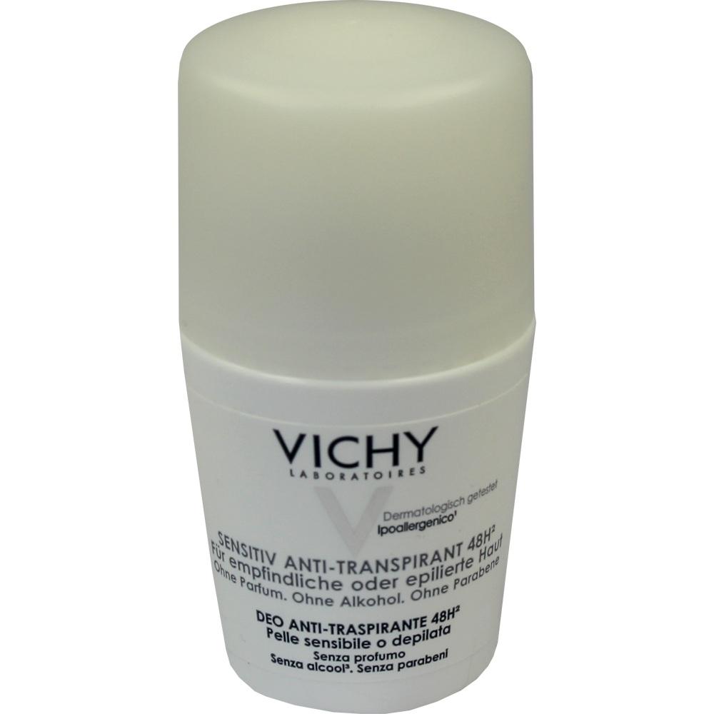 VICHY DEO Roll-on Sensitiv Anti Transpirant 48h  50 ml Stifte