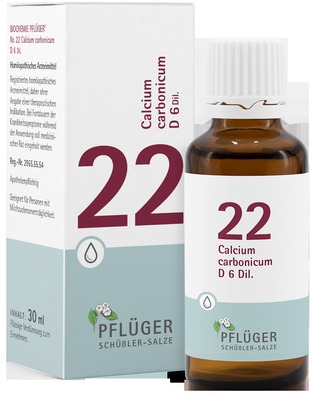 Schüßler-Salz Nr. 22 Calcium carbonicum D6 30 ml Tropfen