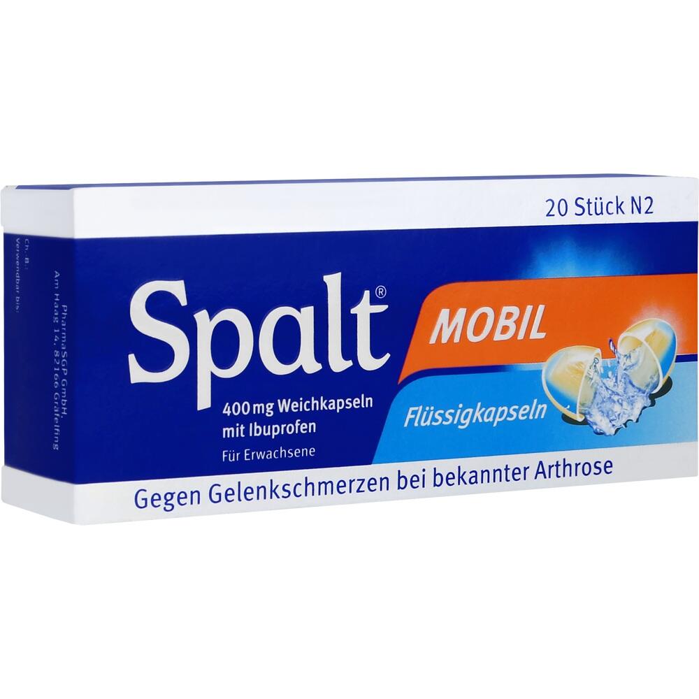 Spalt Mobil 400mg Weichkapseln 20 St Weichkapseln