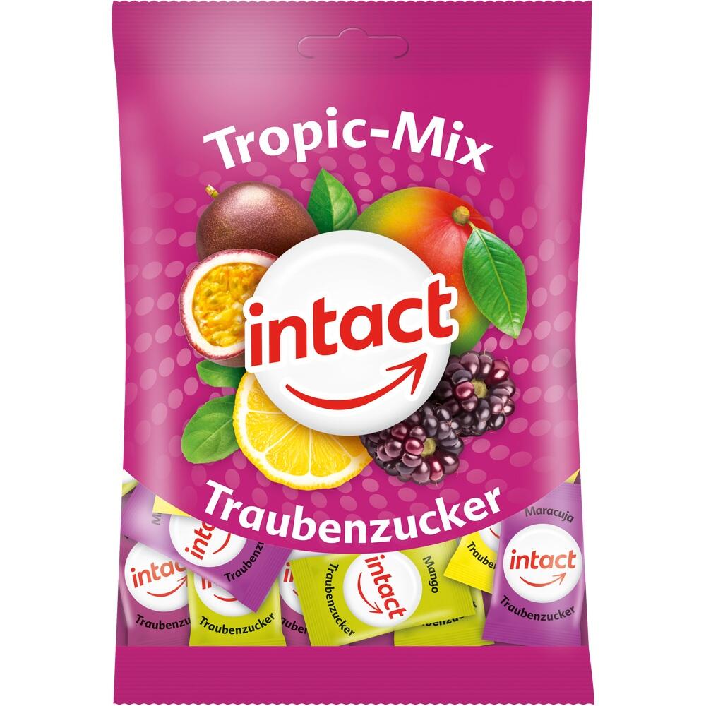 intact Tropic-Mix Traubenzucker 75 g Bonbons