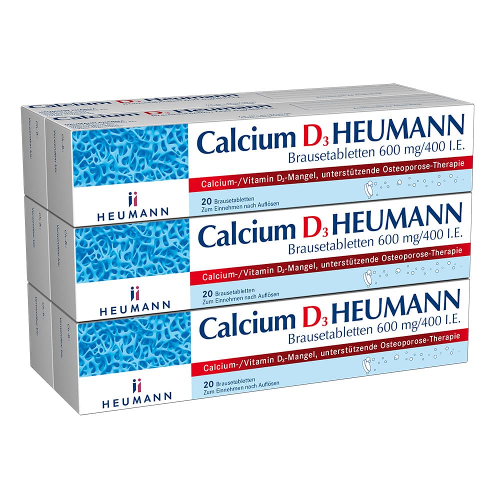 Calcium D3 HEUMANN 120 St Brausetabletten