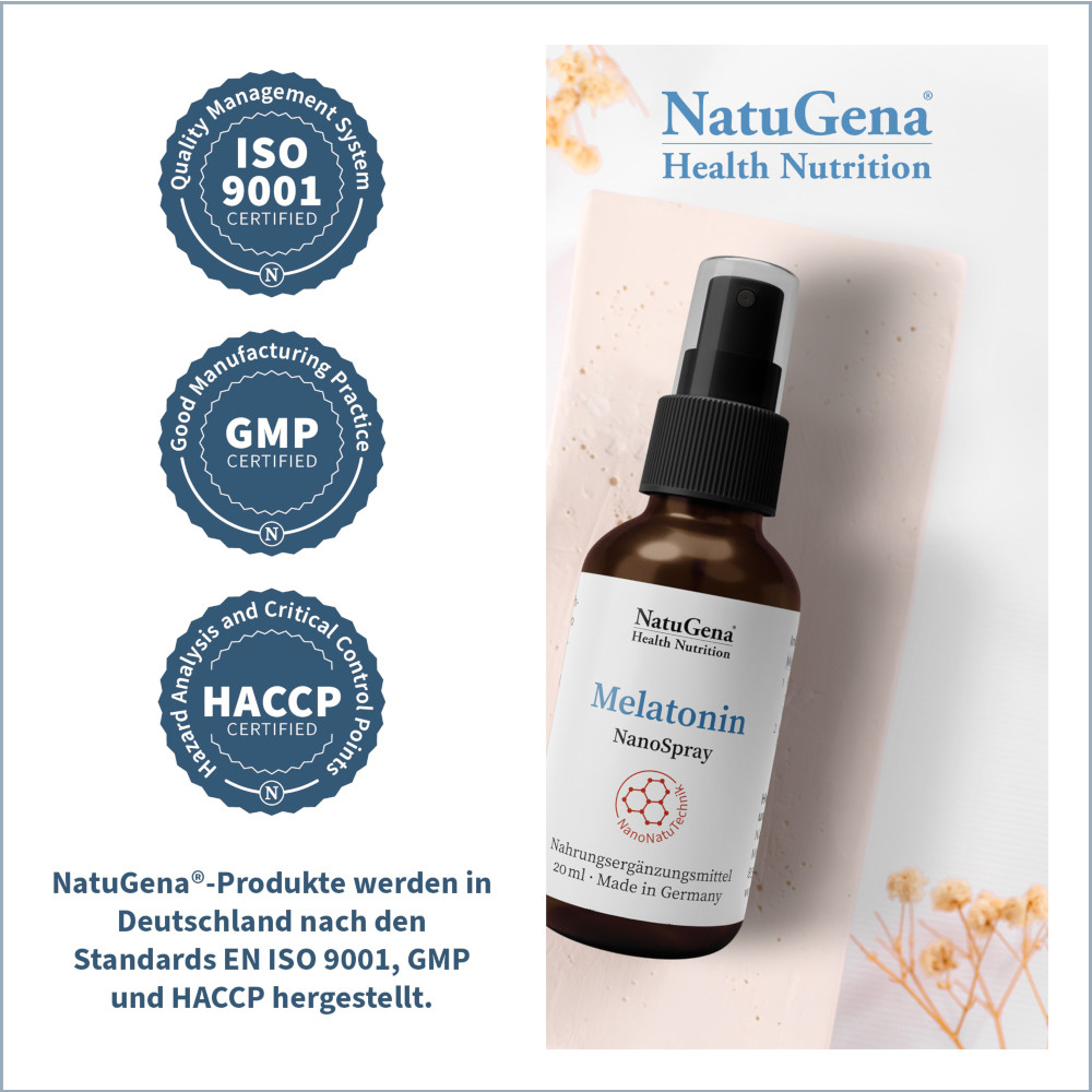 NatuGena Melatonin NanoSpray 20 ml Spray