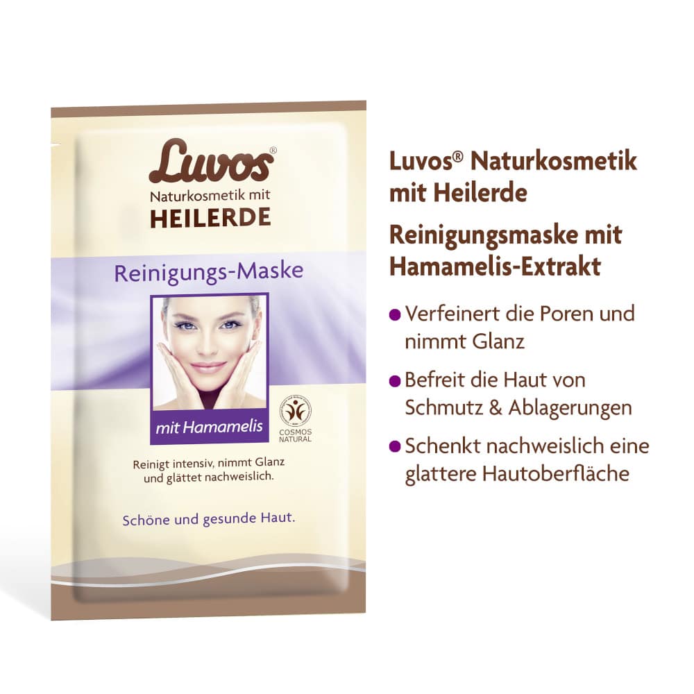 Luvos HEILERDE Reinigungs-Maske 2X7.5 ml Gesichtsmaske