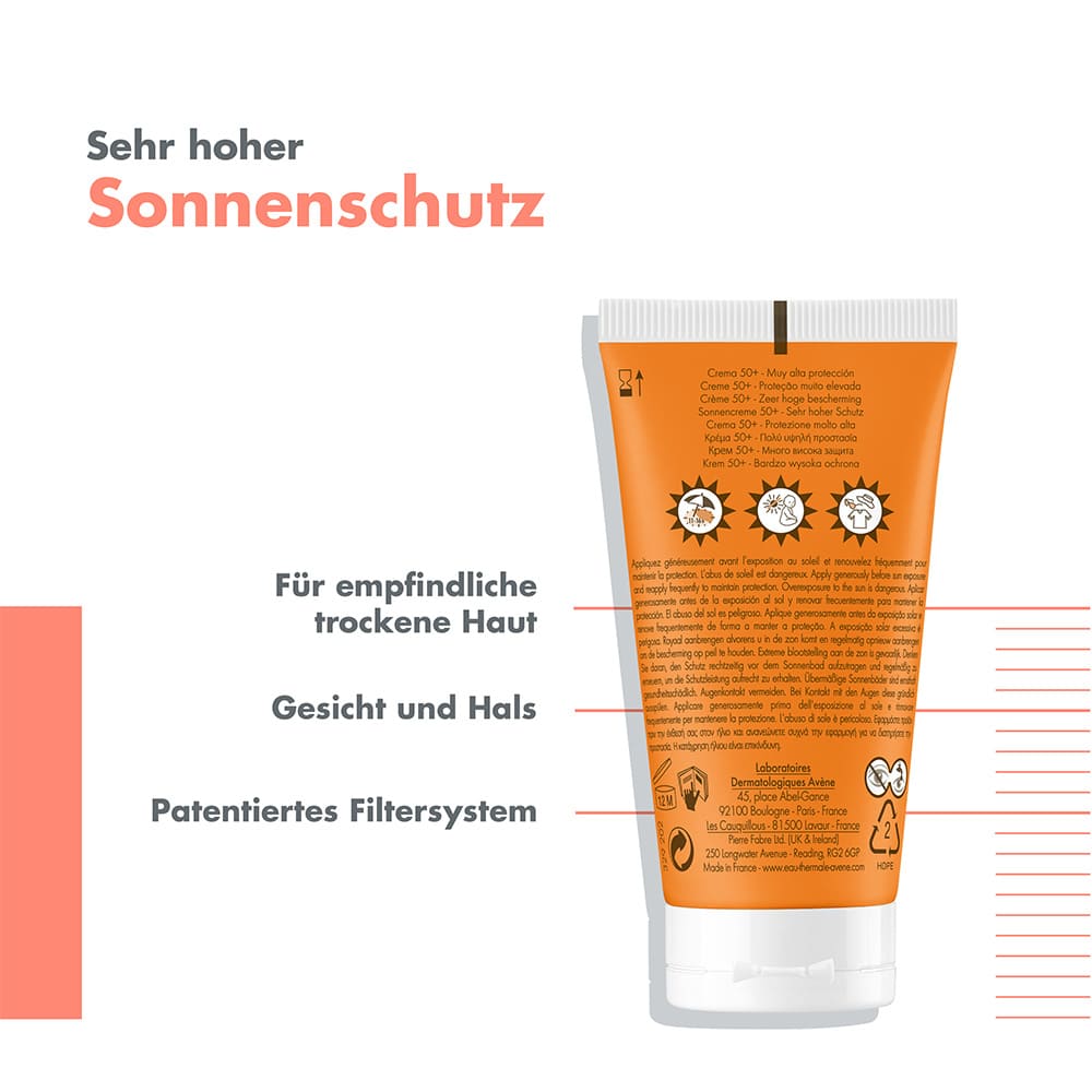 Avène Sonnencreme SPF 50+ + 3 € sparen* 50 ml Creme