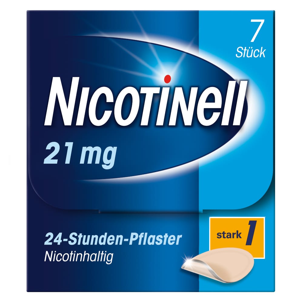 NICOTINELL 21mg/24 Stunden 7 St Pflaster transdermal