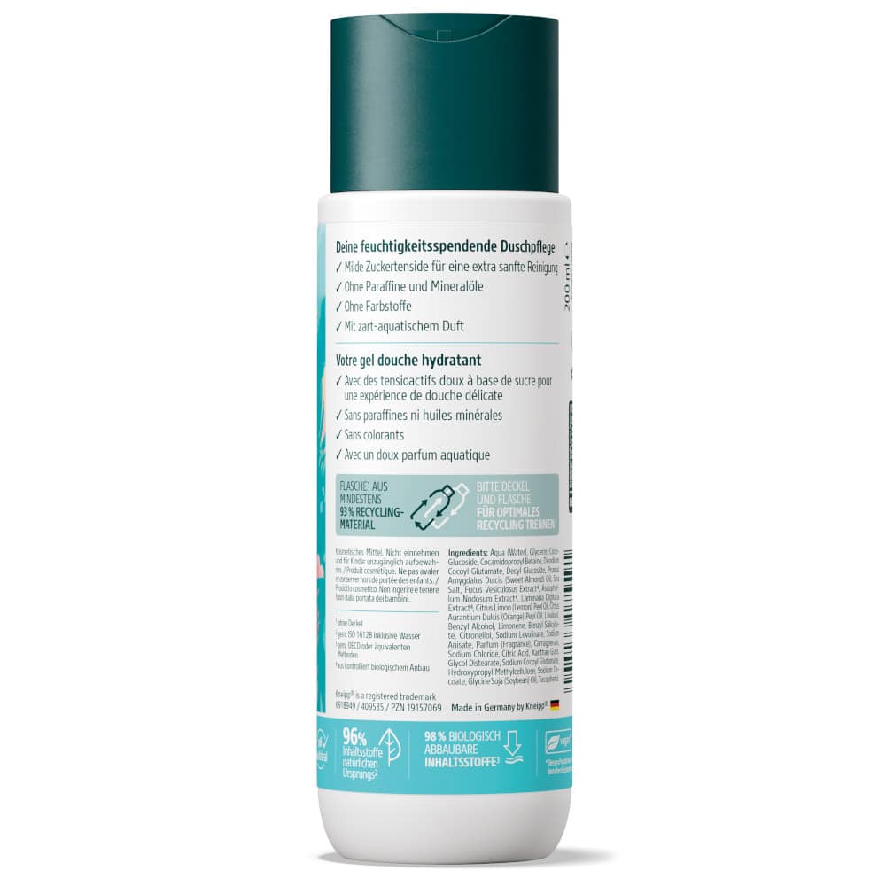 Kneipp CLEAN BEAUTY Bio Alge & Meersalz 200 ml Duschgel