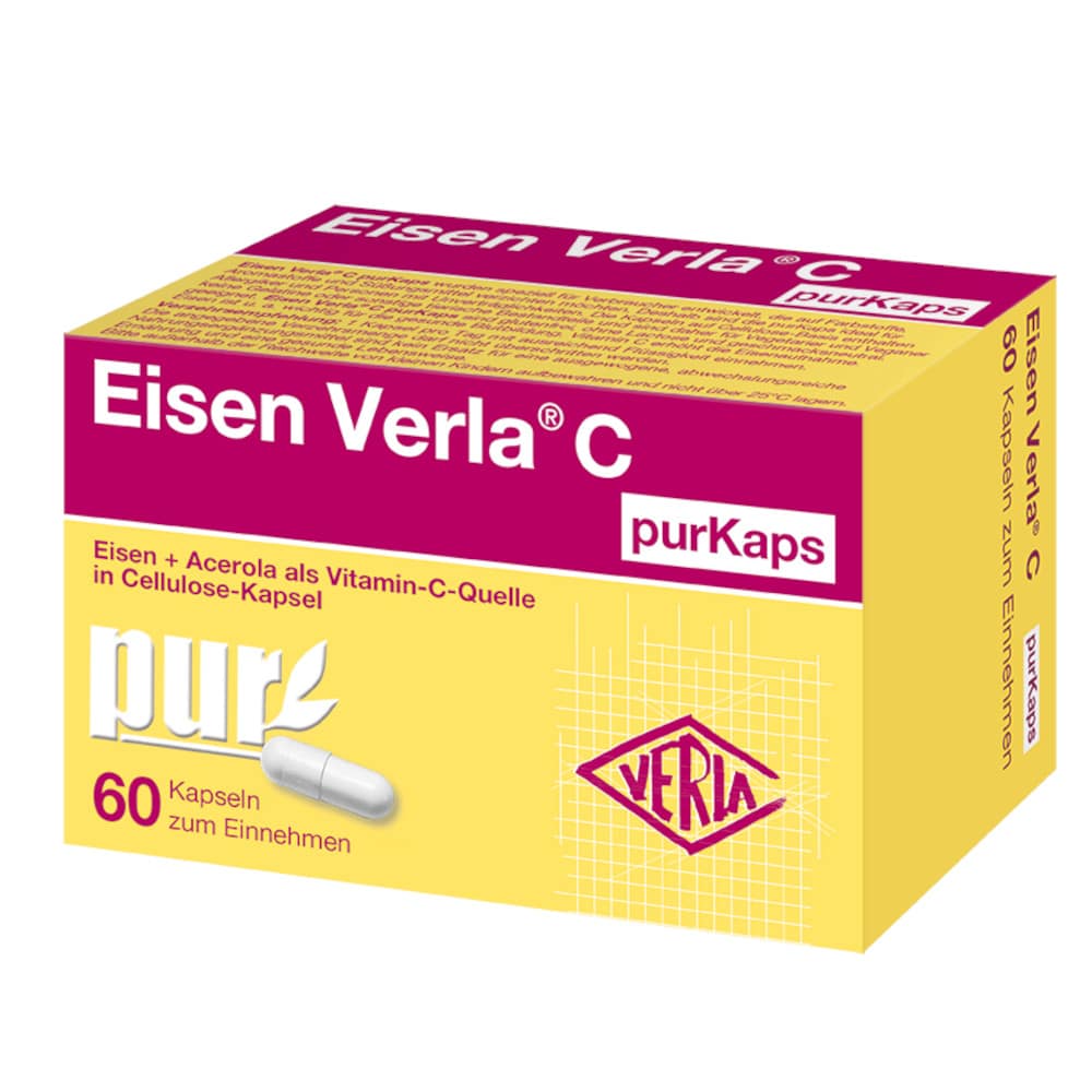 Eisen Verla C purKaps  60 St Kapseln