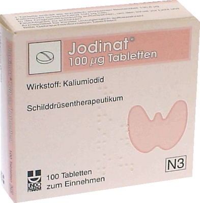 Jodinat 100μg 100 St Tabletten