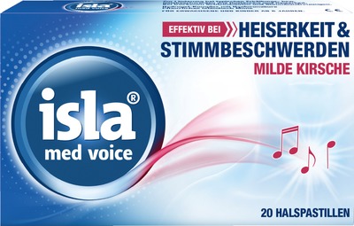isla med voice Halspastillen 20 St Pastillen