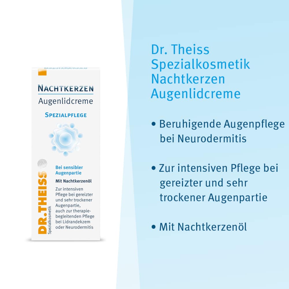 DR.THEISS NACHTKERZEN Augenlidcreme SPEZIALPFLEGE 15 ml Augencreme