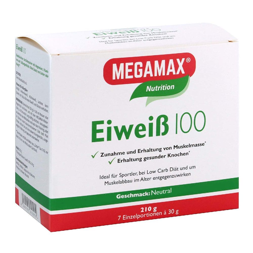 Eiweiss 100 Neutral Megamax Pulver 7X30 g Pulver
