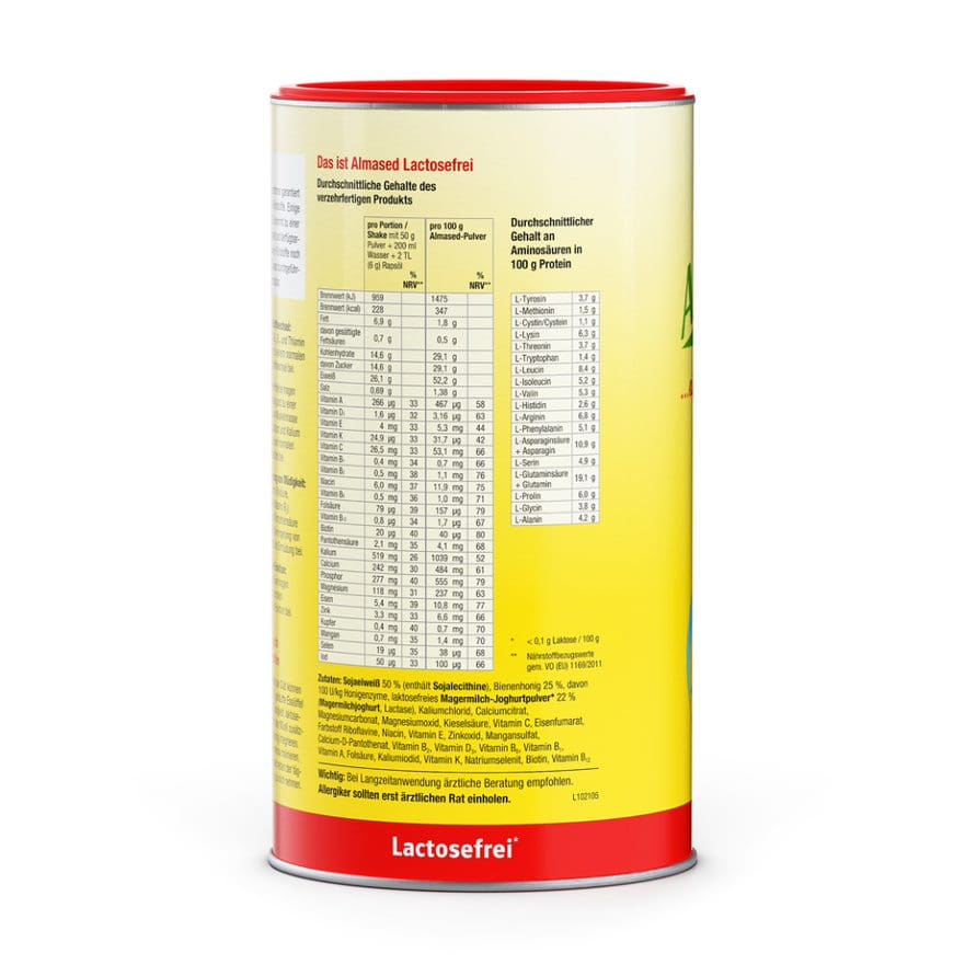 Almased Vitalkost Lactosefrei Pulver 500 g Pulver