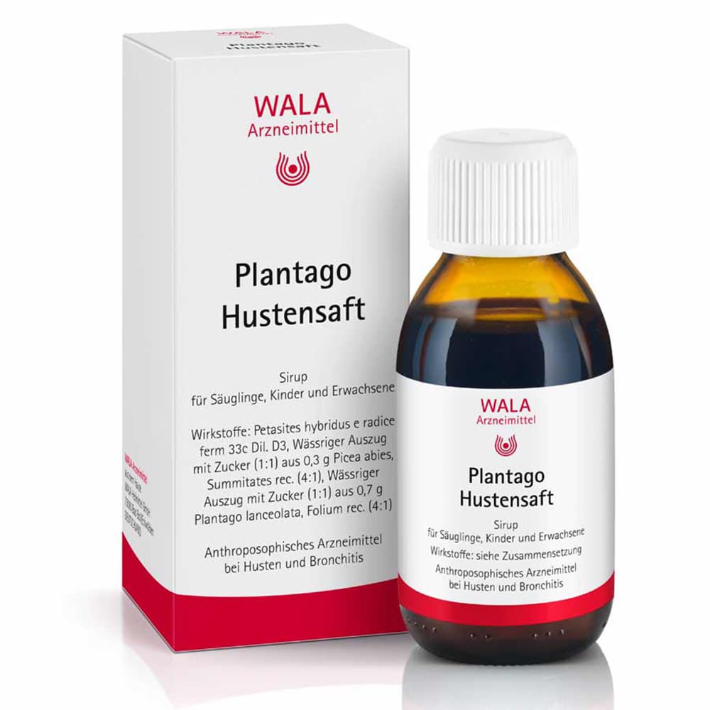 WALA Plantago Hustensaft 90 ml Sirup