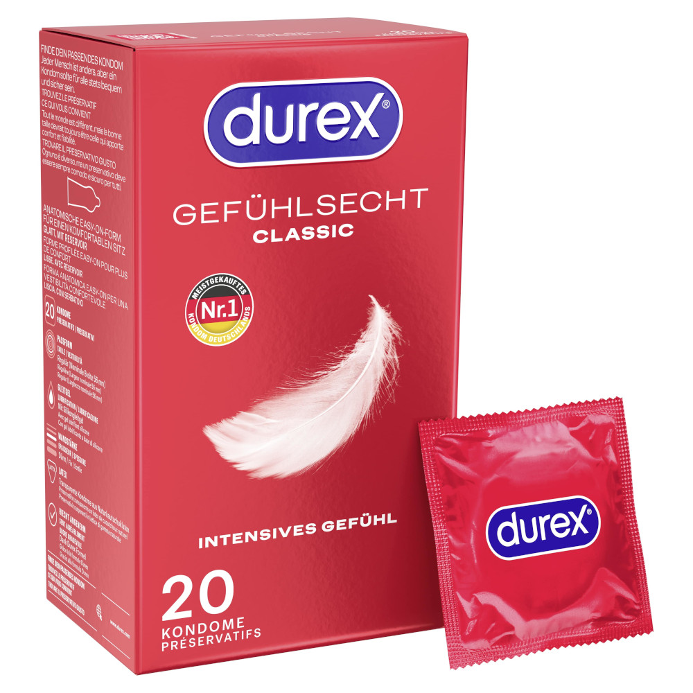 durex Gefühlsecht CLASSIC 20 St Kondome
