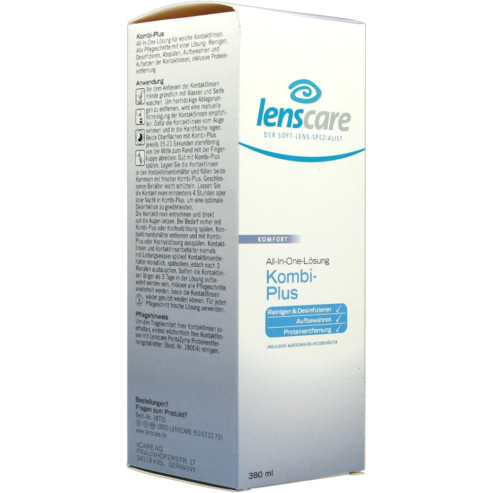 LENSCARE Kombi Plus Lösung 380 ml Lösung