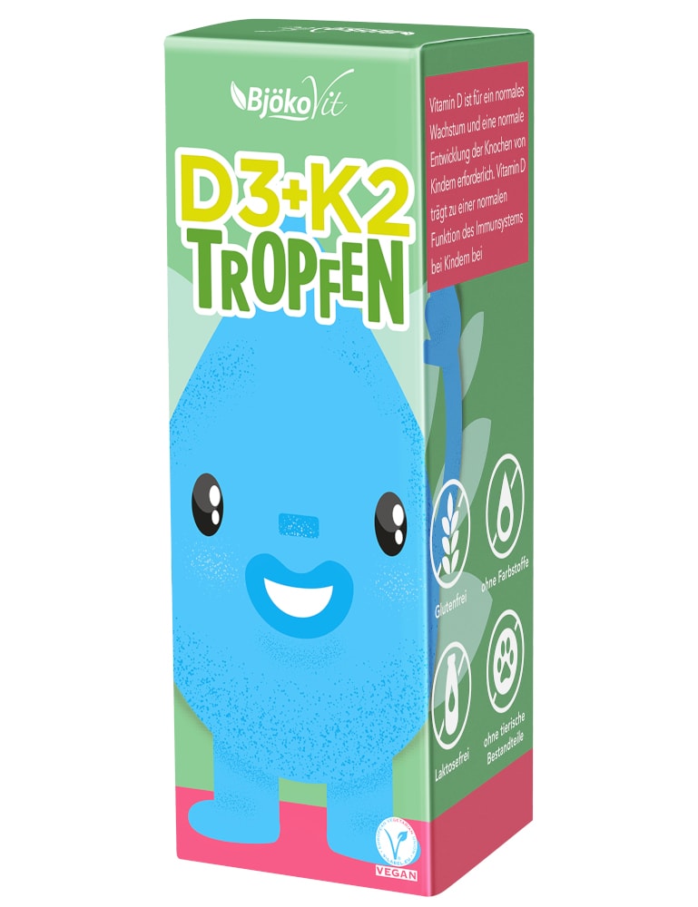 VITAMIN D3+K2 TROPFEN für Kinder 10 ml Tropfen