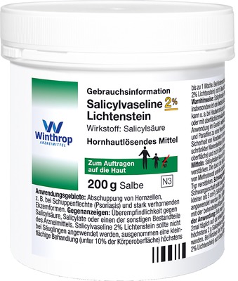 Salicylvaseline 10% Lichtenstein 200 g Salbe