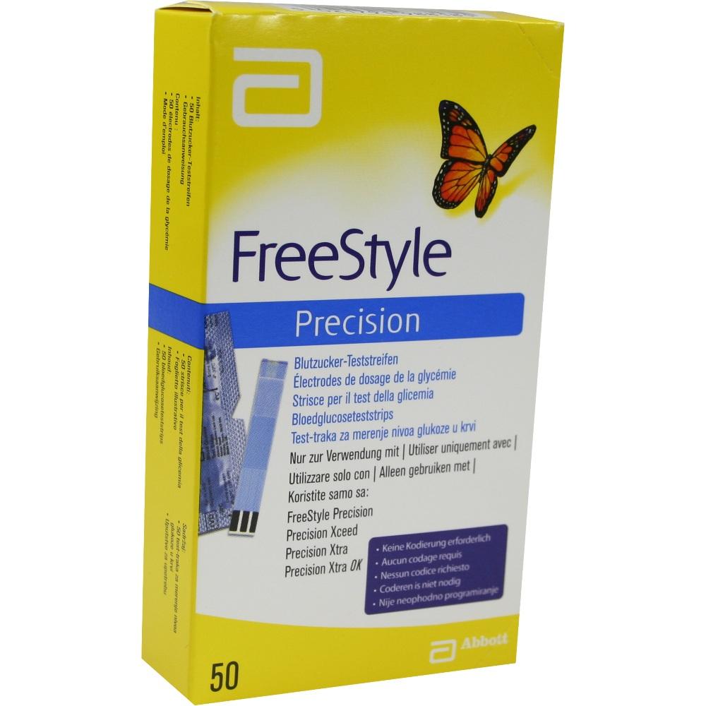 FreeStyle Precision Blutzucker-Teststreifen 50 St Teststreifen