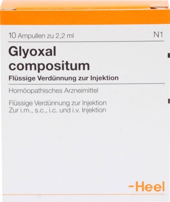 GLYOXAL compositum Ampullen 10 St Ampullen