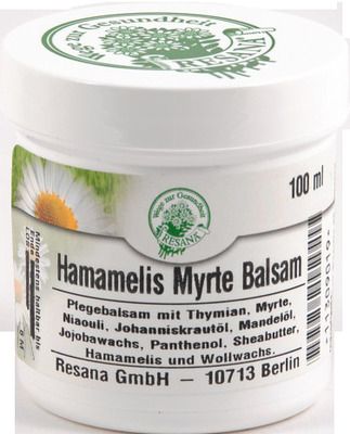 HAMAMELIS MYRTE Balsam Resana 100 ml Balsam