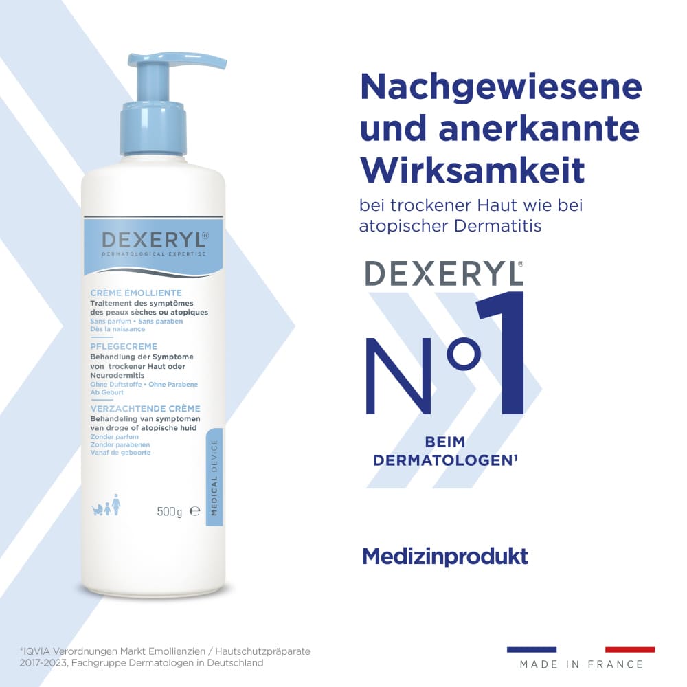 DEXERYL PFLEGECREME 500 g Creme