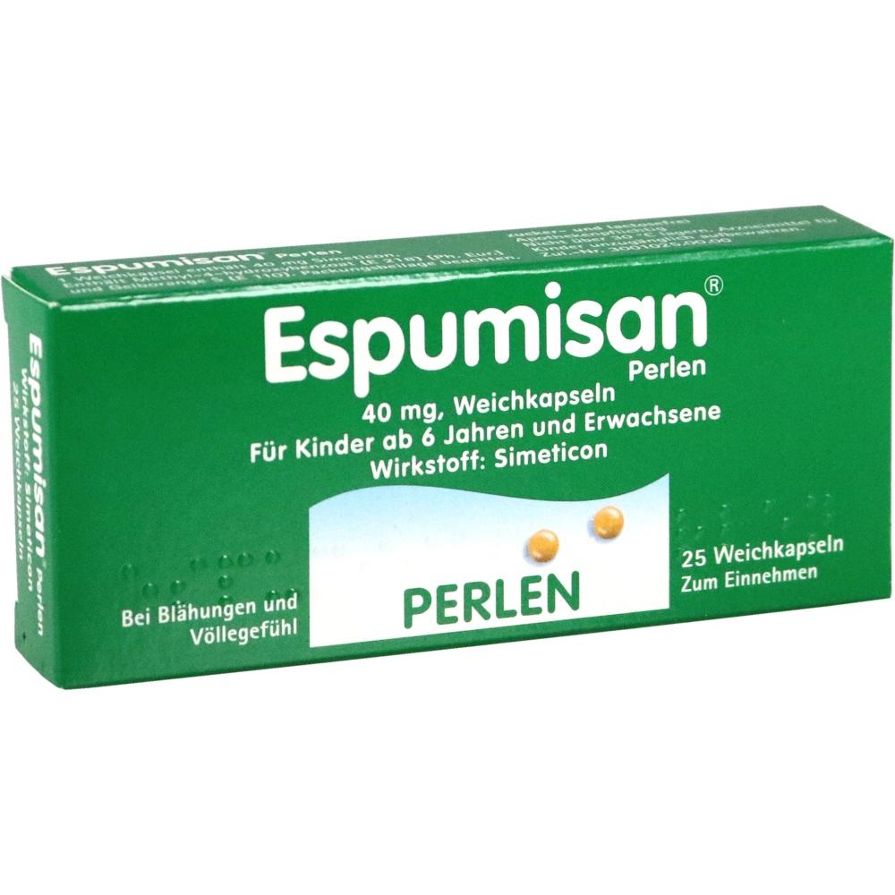 Espumisan Perlen 40mg 25 St Weichkapseln