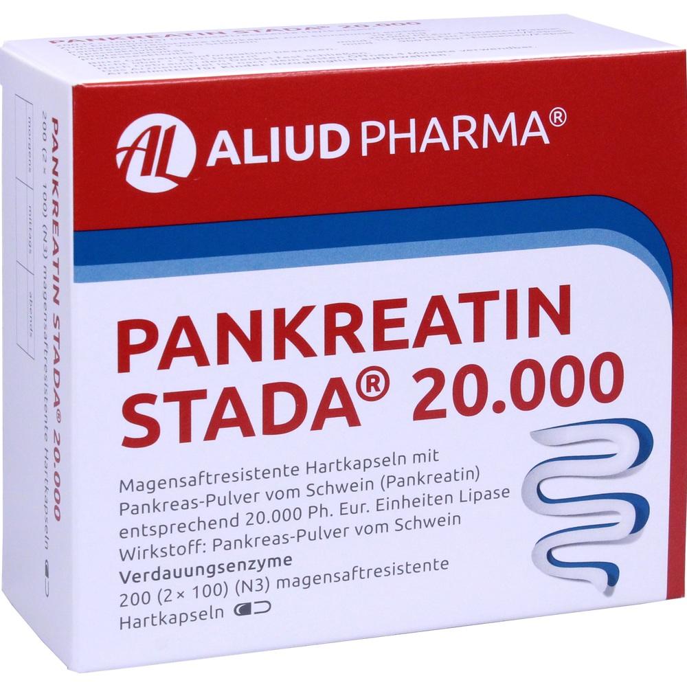 Pankreatin Stada 20.000 bei exokriner Pankreainsuffizienz