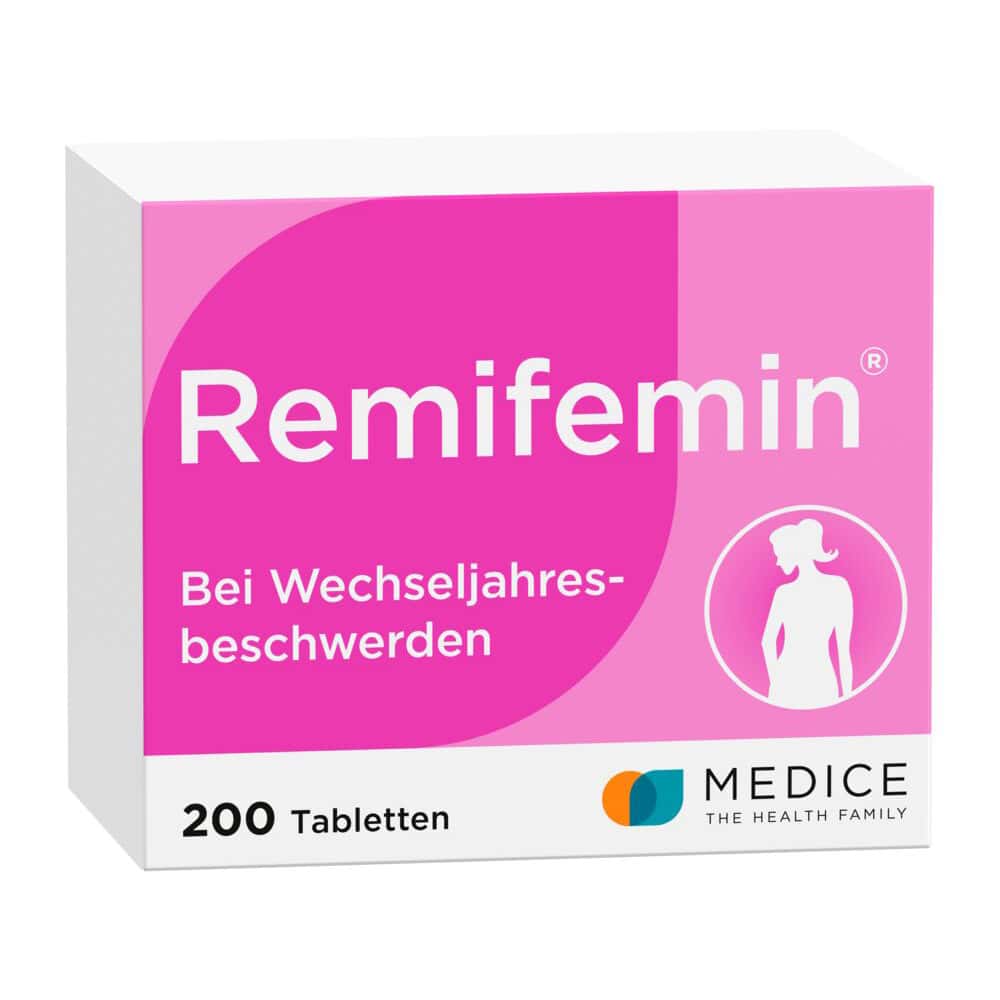 Remifemin bei Wechseljahresbeschwerden 200 St Tabletten