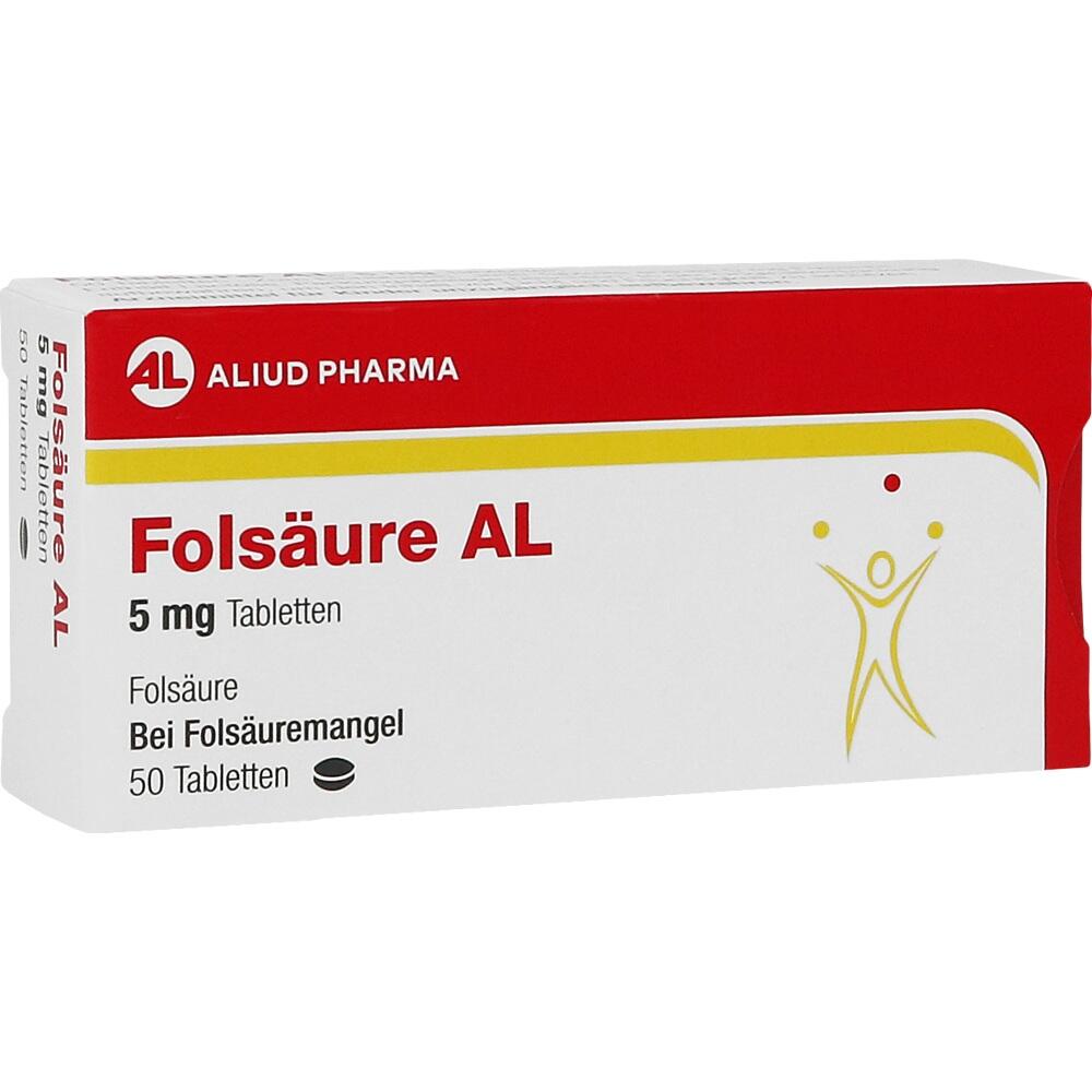 Folsäure AL 5 mg Tabletten bei Folsäuremangel