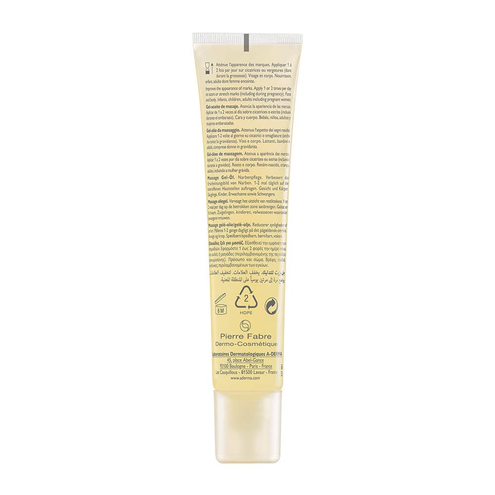 A-DERMA Massage Gel-Öl NARBENPFLEGE 40 ml Gel