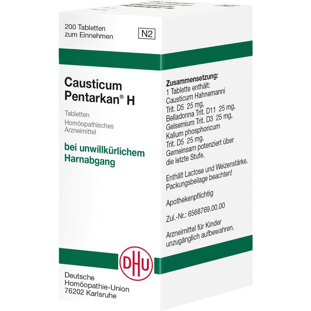 CAUSTICUM PENTARKAN H Tabletten 200 St Tabletten