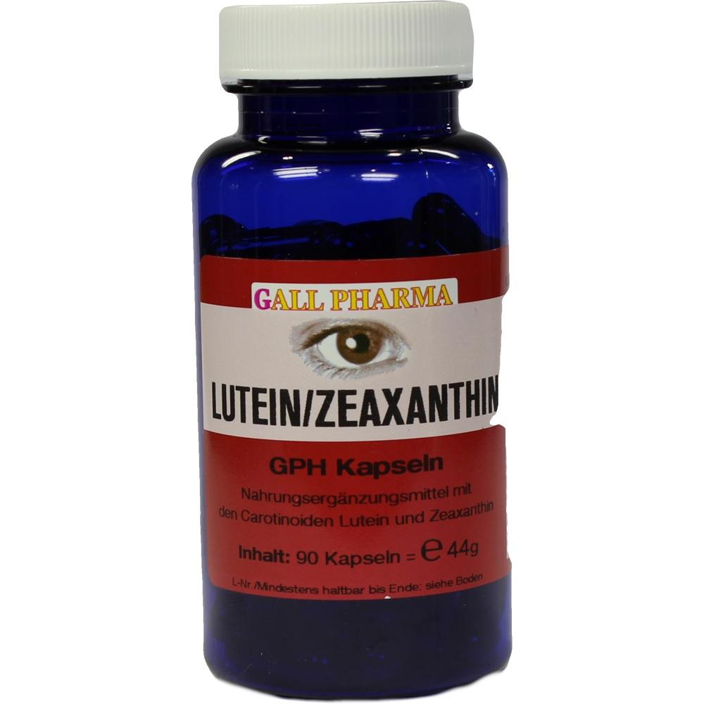 LUTEIN ZEAXANTHIN GPH Kapseln 90 St Kapseln
